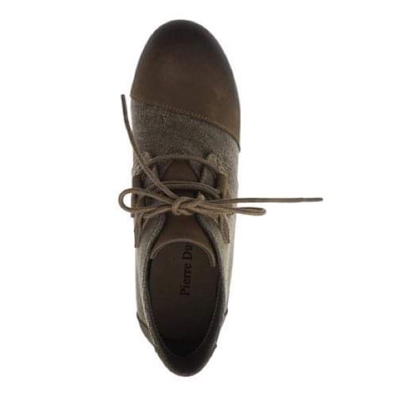 Taupe Wedge Booties - Picture 2 of 5